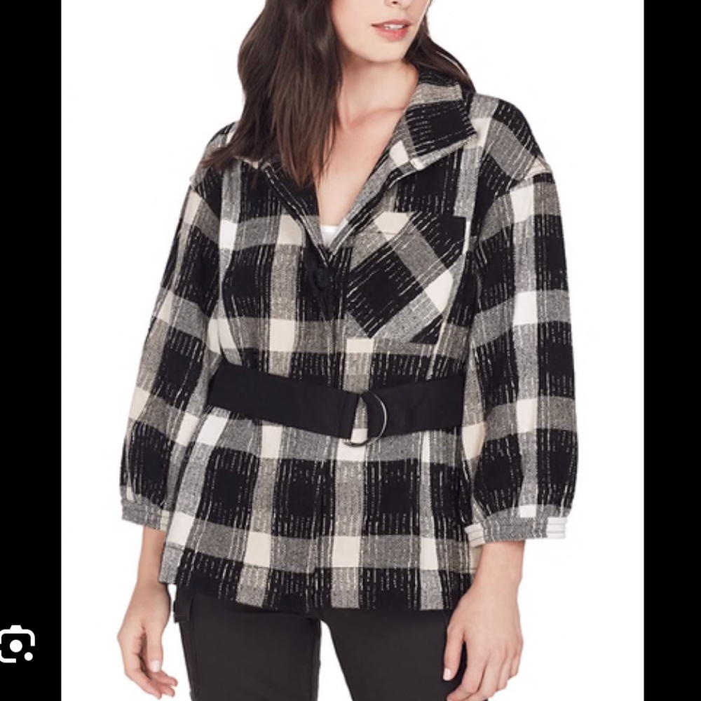 10 Crosby Derek Lam Checkered Belted Blazer